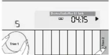 GRUNDIG GWD 59400 WBC - • Tørking av bomullstoffer - 1