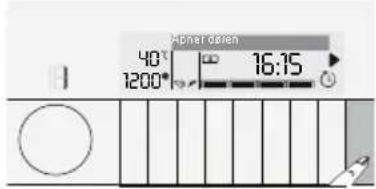 GRUNDIG GWD 59400 WBC - Legge i tøy etter at programmet har startet opp: - 1