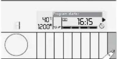 GRUNDIG GWD 59400 WBC - Starte programmet - 1