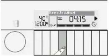 GRUNDIG GWD 59400 WBC - For å aktivere barnesikringen: - 1