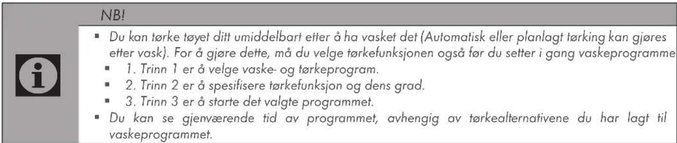 GRUNDIG GWD 59400 WBC - • Bomull øko - 2