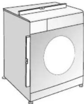 GRUNDIG GWD 59400 WBC - Juster föttene - 1