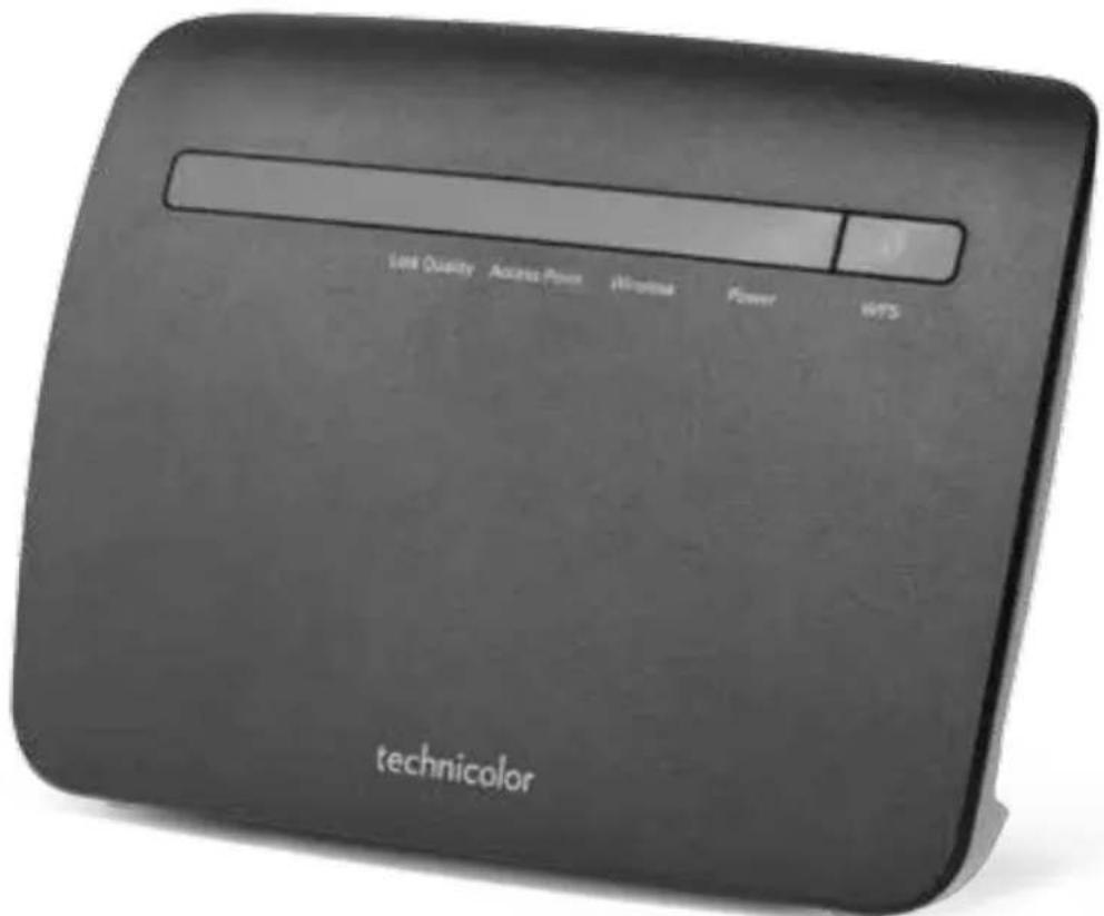 Technicolor TG234 - Kom-igång med WiFi-bryggan - 1