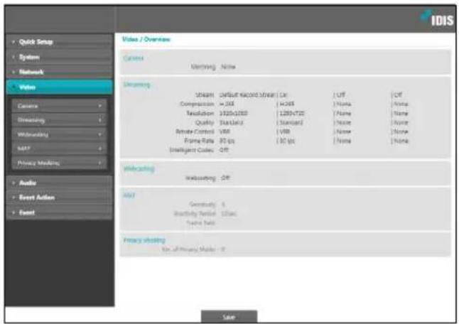 IDIS DC-D3233HRX-N - Video - 1