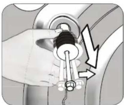 Cylinda FT 5686 - Removing transportation safety bolts - 3
