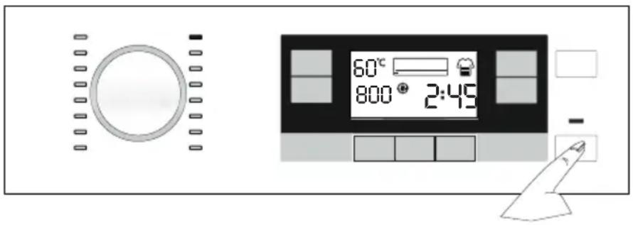 Cylinda FT 5686 - Switching the machine to pause mode - 1