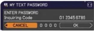 3M WX36i - If you have forgotten your password - 10