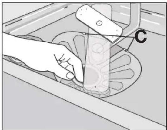 Husqvarna-Electrolux QB4260I - Ta loss och rengöra filtren - 3