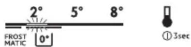 Husqvarna-Electrolux QRT4265W - Ställa in temperaturen till 0° i LongFresh 0°-facket - 2