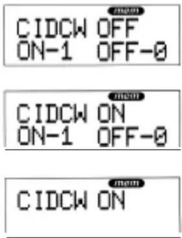 UNIDEN XCAI 680 - Setting Caller ID on Call Waiting - 1