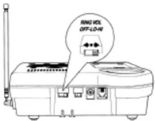 UNIDEN XCAI 680 - BaseVolumeControls - 1
