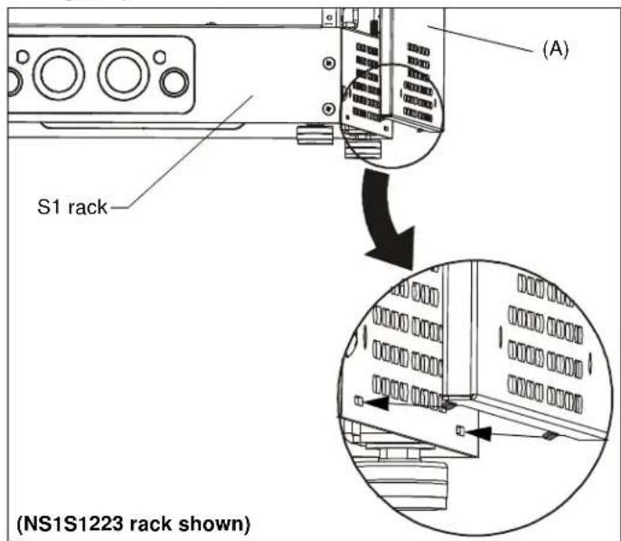 S1 rack (A) (NS1S1223 rack shown)