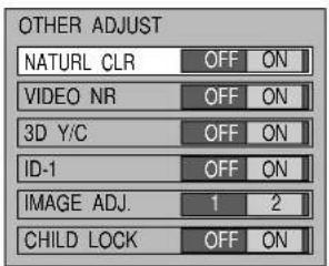 PANASONIC TC-15DT2 - Selecting the VIDEO menu - 3