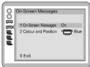 PANASONIC TC-15DT2 - Selecting On-Screen Display Messages - 1