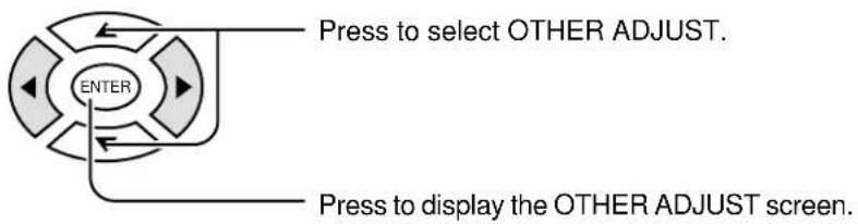 PANASONIC TC-15DT2 - Selecting the VIDEO menu - 1