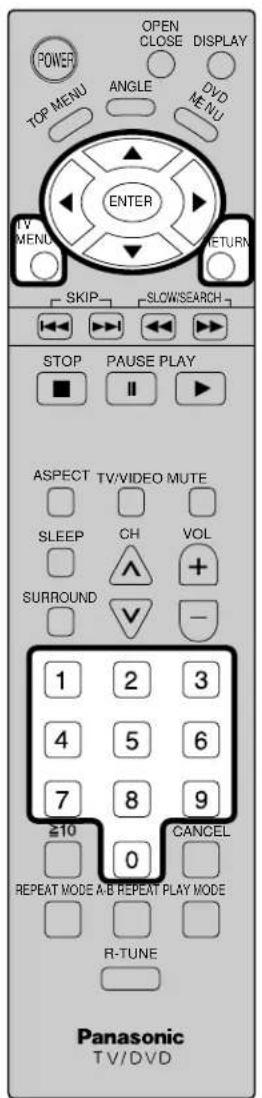 PANASONIC TC-15DT2 - Lock Feature - 1