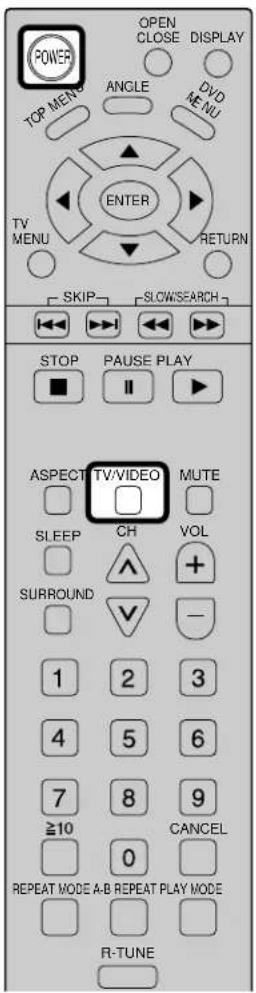 PANASONIC TC-15DT2 - Playing a VCR or other peripheral equipment - 5