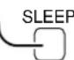 PANASONIC TC-15DT2 - SLEEP timer button - 2