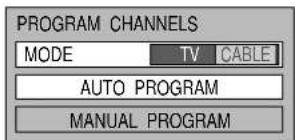 PANASONIC TC-15DT2 - Tuning channels (Automatic channel programming) - 4
