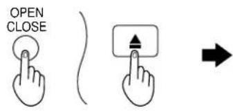 PANASONIC TC-15DT2 - Stoppage of the Tray action (Child lock) - 7