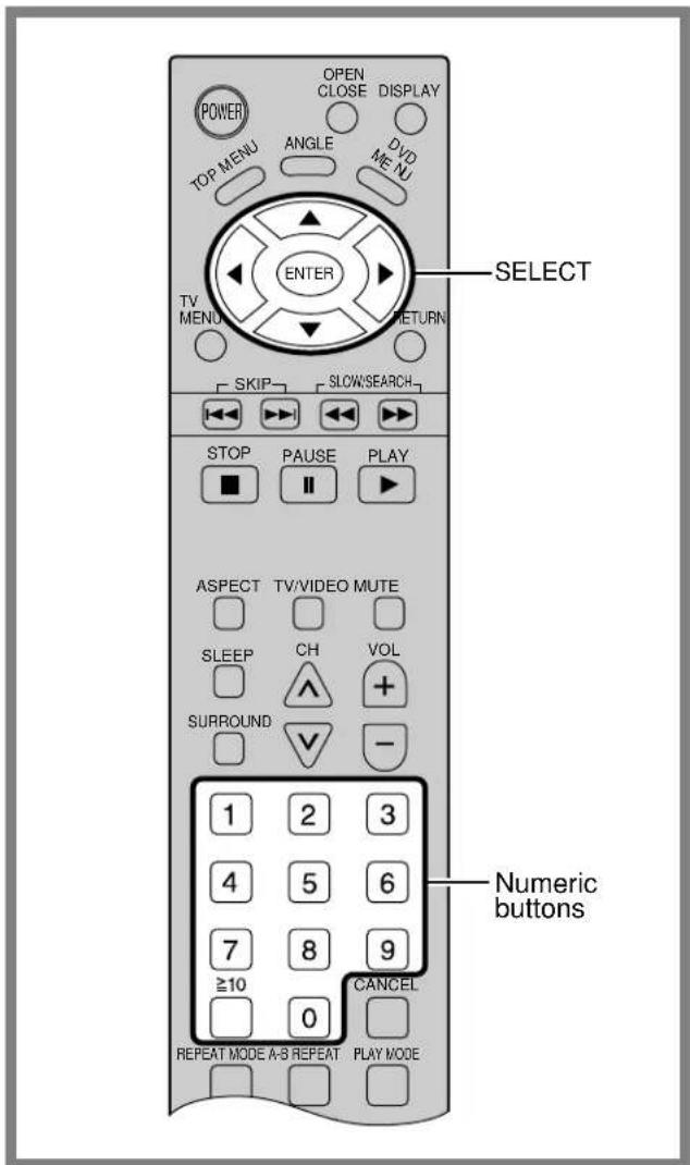 PANASONIC TC-15DT2 - At the initial settings screen (on page 56) - 2