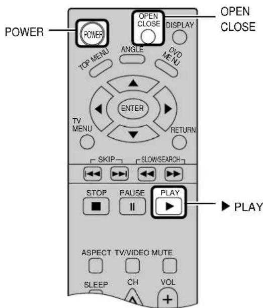 PANASONIC TC-15DT2 - Location of Controls for DVD Operation - 3