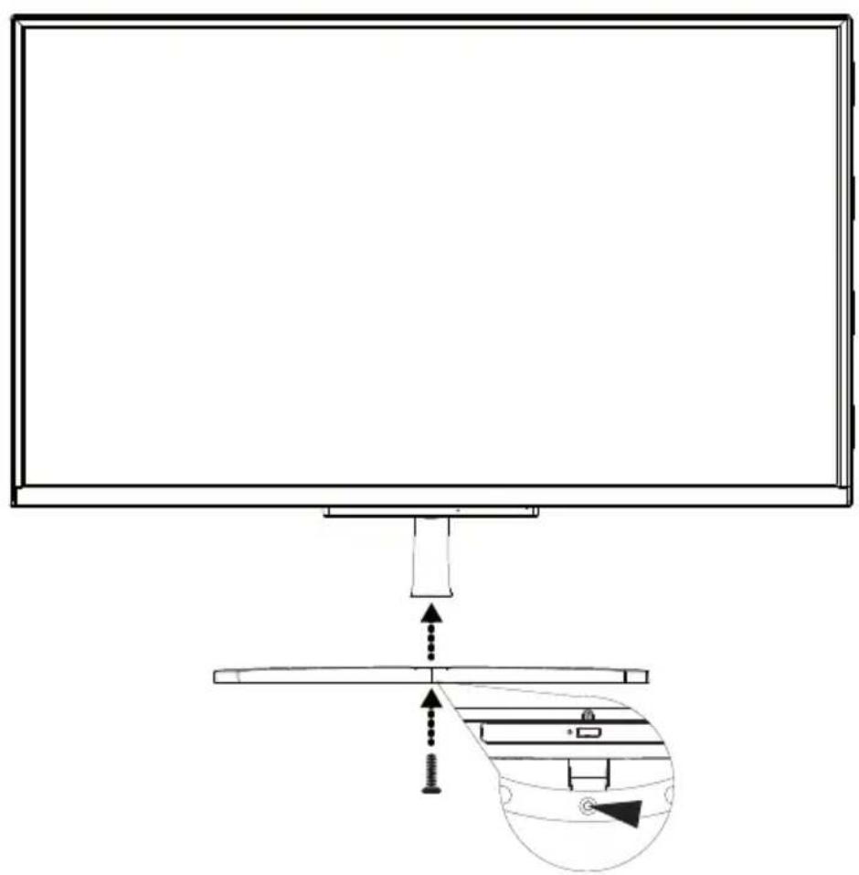 MEDION Akoya All-in-One E23401S-i3-256F8 - Mounting the Base - 2