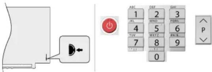 TOSHIBA 40LL2A63 - ③ Switching on the TV - 1