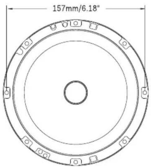 157mm/6.18"