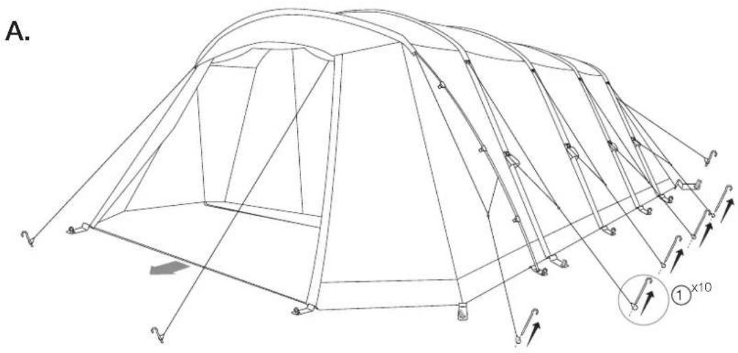 Vango Taiga Air 600XL - 11