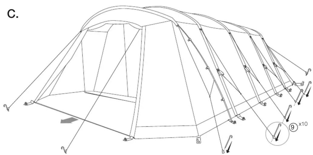 Vango Taiga Air 600XL - 6