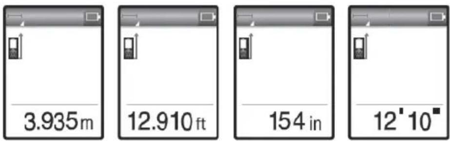 Meec Tools 405-057 - Ustaw jednostkę pomiaru - 1