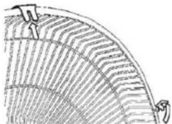 Anslut 412-005 - ASSEMBLY OF THE FAN BLADE AND GRILLE - 3