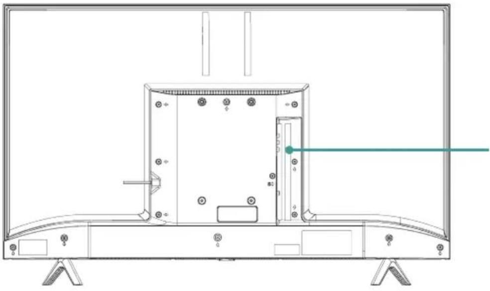 HISENSE H40B5100 - Rückseite des Gerätes - 1