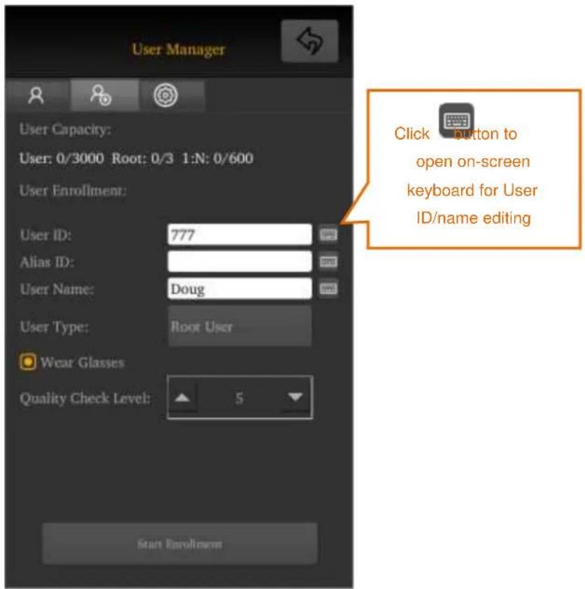 ACTi R21CF-31 - User Management at Touch Screen Interface - 2