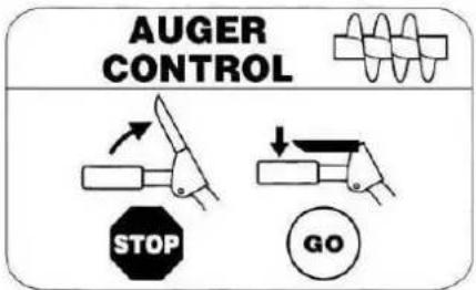 AUGER CONTROL STOP GO