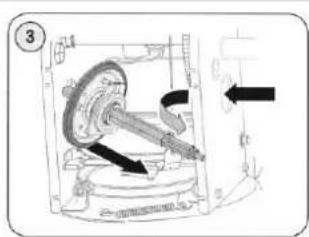 Park & Garden KCST6562 - Borttagning av friktionshjul - 2