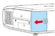TOSHIBA TLP-T601 - ■ Removing the PC card slot cover - 1