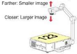 TOSHIBA TLP-T601 - Using the document camera - 6