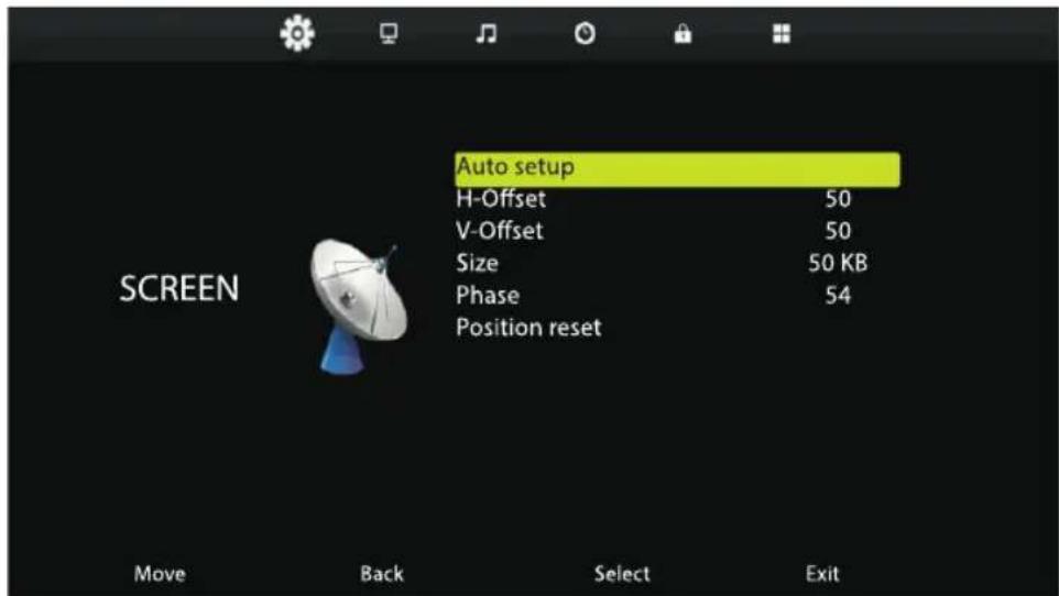 Orava LT-630 LED E93B - Screen menu - 1