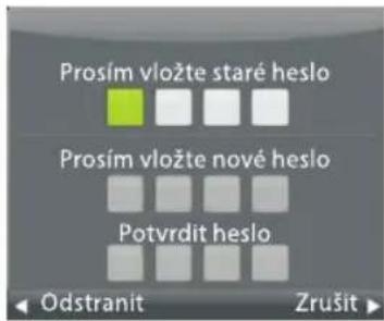 Orava LT-630 LED E93B - Nastavení hesla - 1