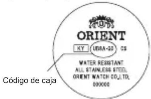 ORIENT KY UDSA-30 CS WATER RESISTANT ALL STAINLESS STEEL ORIENT WATCH CO.,LTD. 000000 Código de caja