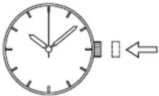 ORIENT Contemporary UNG7003B - ◆ УСТАНОВКА ВРЕМЕНИ [Модель с двумя или тремя стрелками] - 3
