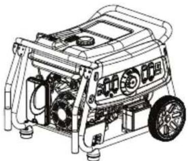 Powermate DF3500E - Portable Generator - 1