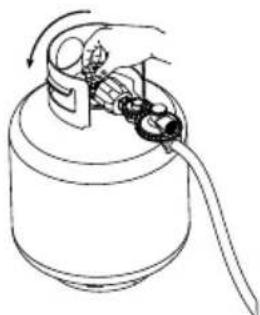 Powermate DF3500E - Connect LPG Tank - 3