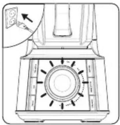 Technical diagram of a mechanical device with labeled components and directional arrows indicating motion or force vectors.