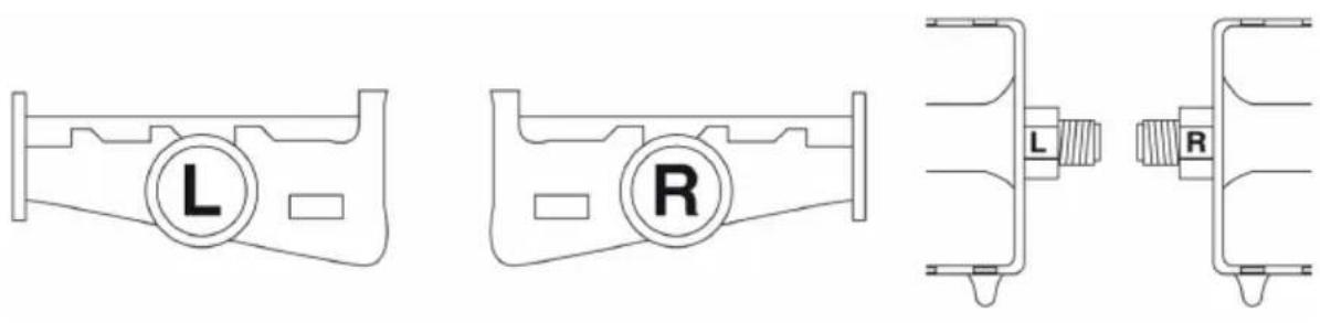 L R L R