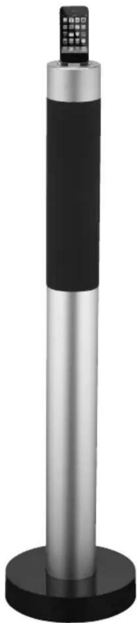 HITACHI HPS50E - Tower speaker with Docking for iPad/iPhone/iPod - 1