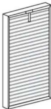 Guzzanti GZ-995 - Antibacterial / HEPA filter(Every 2 months) - 1