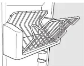 GE PSI23MGNBB - Los entrepaños y recipientes del refrigerador. - 2